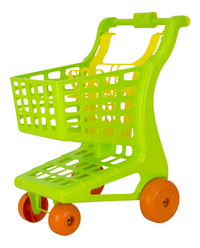 Chariot de supermarché vert
