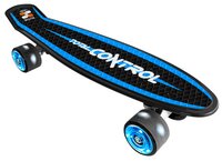 Skate-board Skids Control Total Control light wheels noir/bleu-Côté droit