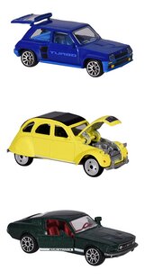 Majorette auto Vintage 3-pack Renault - Citroën - Mustang-Vooraanzicht