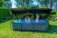 EXIT zonnedak voor zwembaden L 2,2 x B 1,5 m-Afbeelding 1