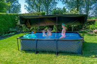EXIT zonnedak voor zwembaden L 3 x B 2 m-Afbeelding 1