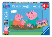 Ravensburger puzzle 2 en 1 Peppa Pig-Avant