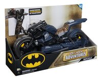DC Comics Batman Adventures transformerende 2-in-1 Batcycle & Batglider-Linkerzijde