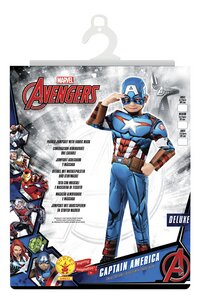 Verkleedpak Marvel Avengers Captain America maat 98/104-Vooraanzicht