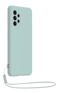 bigben coque Silicone pour Samsung Galaxy A33 5G bleu-Côté gauche