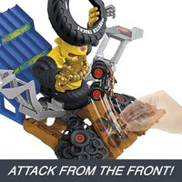 Hotwheels acrobatische racebaan Monster Trucks Championship: Mega Wrex vs Crushzilla Takedown-Afbeelding 3