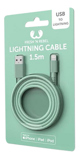 Fresh 'n Rebel câble Lightning vers USB 1,50 m Misty Mint-Côté droit