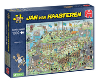 Jumbo puzzel Jan Van Haasteren Highland Games-Linkerzijde