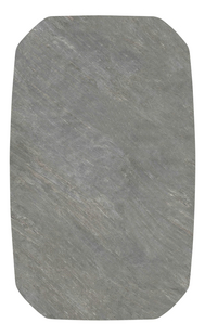Grosfillex table de jardin Slate Grey L 165 x Lg 100 cm-Vue du haut