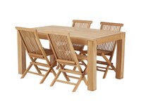 G&S tuinset Sunrise/Capri - 4 stoelen-Linkerzijde