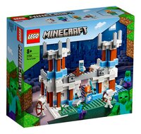 LEGO Minecraft 21186 Le château de glace-Côté gauche