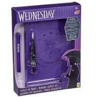 Journal intime Wednesday secret journal UV-Image temporaire