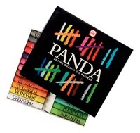 Talens waskrijt Panda - 24 stuks
