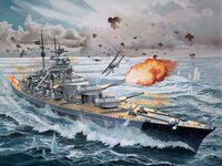 Revell Battleship Bismarck-Afbeelding 8