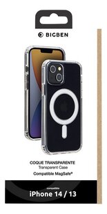 bigben siliconen cover MagSafe voor iPhone 13/14 transparant-Vooraanzicht