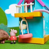 Peppa Pig maison Peppa et sa maison d'amis réservée aux enfants-Image 2