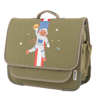 Jack Piers Cartable Burger Planet vert 38 cm