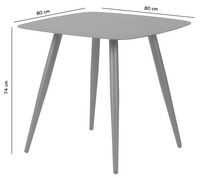 Ensemble bistro Bondi - 2 chaises-Avant