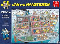 Jumbo puzzel Jan Van Haasteren Cruiseschip-Vooraanzicht