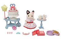 Sylvanian Families Set avec chat tuxedo-Avant