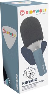 Draadloze karaokeset Kidywolf Karaoke microfoon Blauw