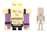 Actiefiguur Minecraft Legends 2 pack - Pigmadillo VS Skeleton-Achteraanzicht