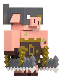 Figurine articulée Minecraft Legends 2 pack - Creeper contre Piglin Bruiser-Détail de l'article