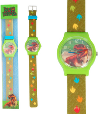 Horloge Dino World groen