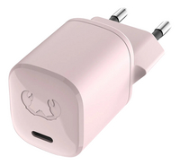 Fresh 'n Rebel lader USB-C Mini 20W Smokey Pink-Vooraanzicht