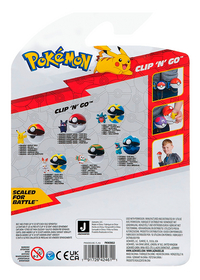 Pokémon Clip 'N Go Wave 10 Flambino + Rapide Ball-Arrière