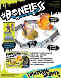 Boneless luxe speelset Ultiem Skatepark-Achteraanzicht