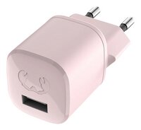 Fresh 'n Rebel lader USB Mini 12W Smokey Pink-Vooraanzicht