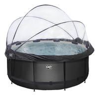 EXIT piscine avec coupole et pompe à chaleur Ø 3,6 x H 1,22 m-Détail de l'article