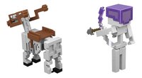 Actiefiguur Minecraft Caves & Cliffs - Sceleton and Horseman-Achteraanzicht