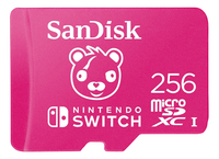 SanDisk carte mémoire microSDXC Extreme Gaming pour Nintendo Switch 256 Go