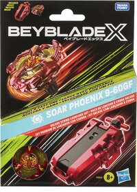 Hasbro Beyblade X Soar Phoenix Deluxe Stringlauncher