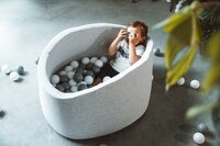 Öppa Play bain à balles gris clair Ø 90 x H 30 cm + 150 balles-Image 7