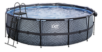 EXIT zwembad met overkapping en warmtepomp Ø 4,5 x H 1,22 m Stone-Artikeldetail
