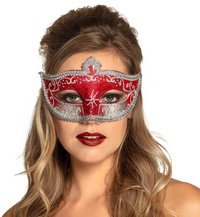 Masker Venetiaans oogmasker met pailletten-Afbeelding 2