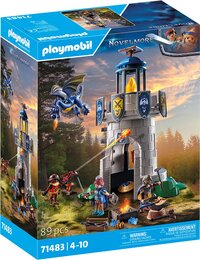 PLAYMOBIL Novelmore Tour du chevalier avec forgeron et dragon 71483