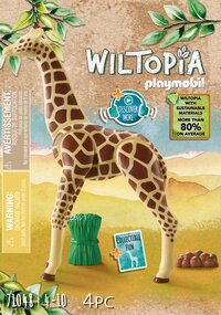 PLAYMOBIL Wiltopia 71048 Girafe-Vue du haut