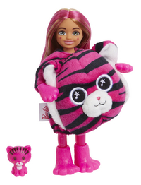 Barbie poupée mannequin Chelsea Cutie Reveal Jungle - Tigre-Avant