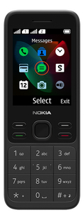 Nokia GSM 150 zwart-Vooraanzicht
