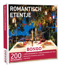 Bongo cadeaubon Romantisch Etentje + geschenkje