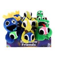 Roblox Rainbow Friends Verzamelpluche 3 kleuren - blauw, groen en geel 22 cm