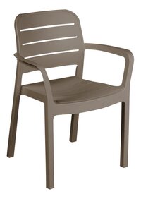 Keter tuinset Lima 240/Tisara graphite/cappuccino - 6 stoelen-Artikeldetail