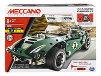 Meccano Roadster Cabriolet 5 modèles