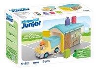 PLAYMOBIL Junior Garage de tri