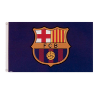 Vlag FC Barcelona met logo-Artikeldetail