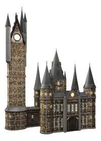 Ravensburger 3D-puzzel Harry Potter Hogwarts Astronomy tower - Night Edition-Vooraanzicht